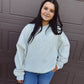 Cozy On Up Sweatshirt - Red