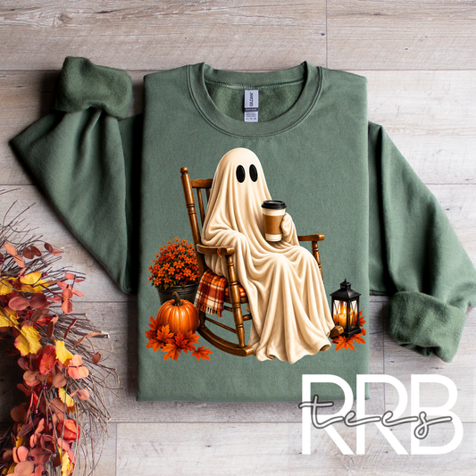 Ghost in a Rocking Chair Graphic Tee