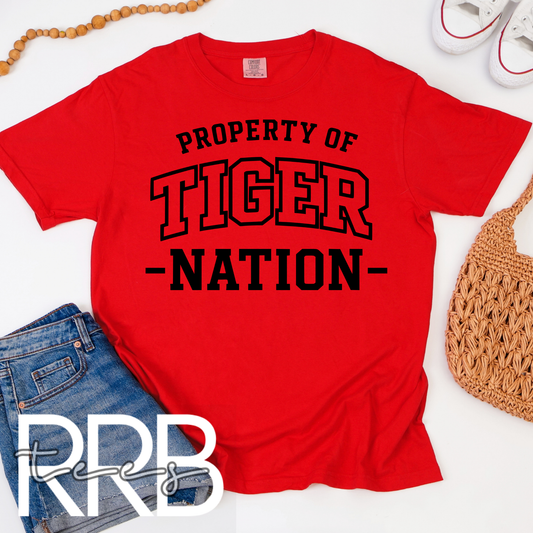 Property of Tiger Nation Graphic Tee