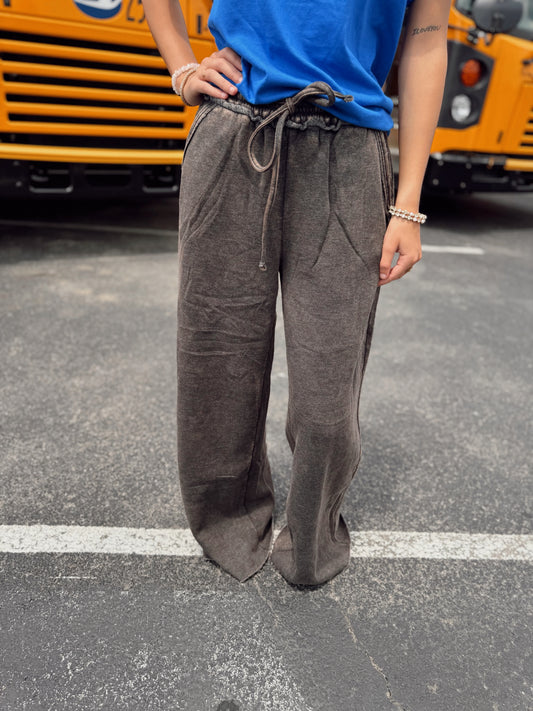 Change My Mind Sweatpants - Ash Black