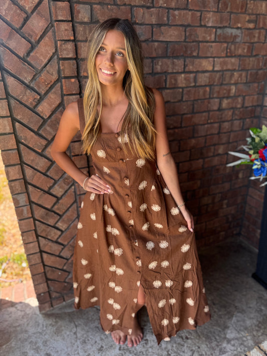 Shell Yeah Midi Dress
