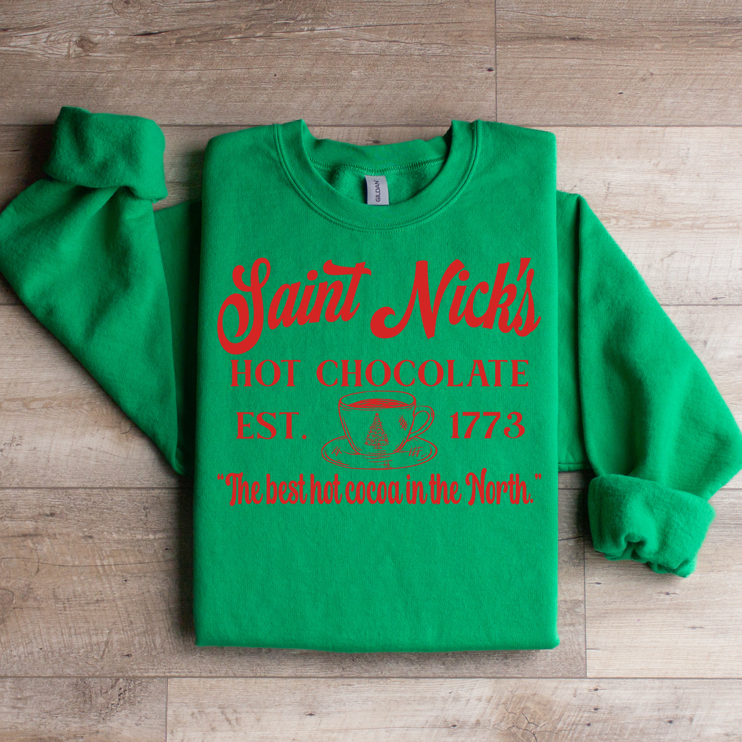 Saint Nick's Hot Chocolate Graphic Tee