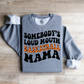 Somebody's Loud Mouth Basketball Mama Graphic Tee