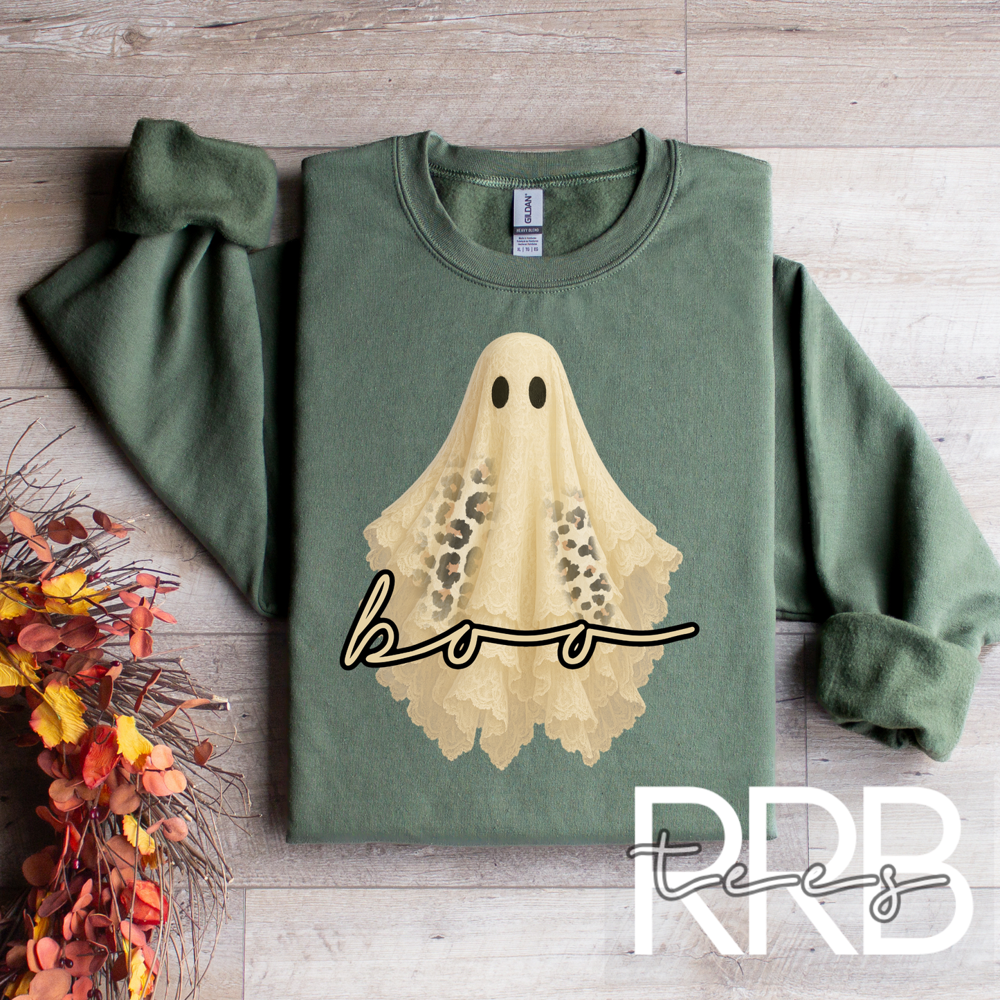 Vintage Ghost Boo Graphic Tee