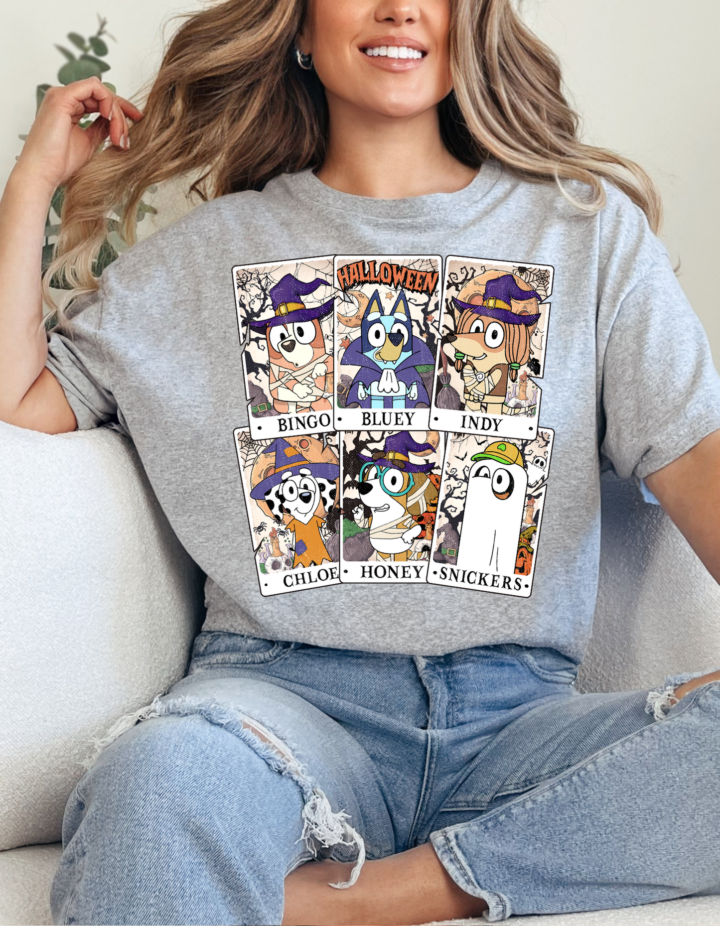 SCARY HALLOWEEN GRAPHIC TEE - 61