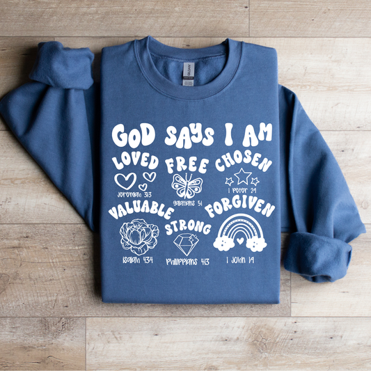 God Says I Am Graphic Tee
