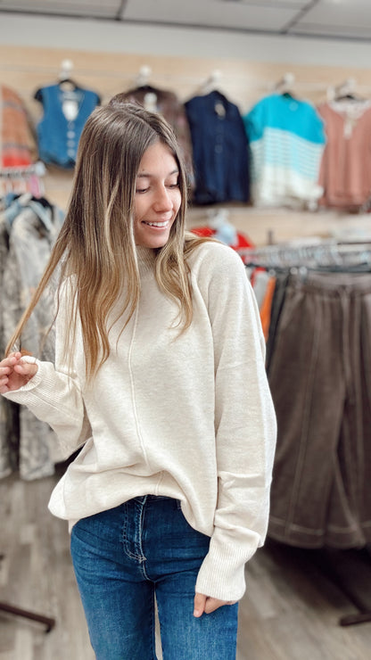 The Real Deal Pullover - Oatmeal