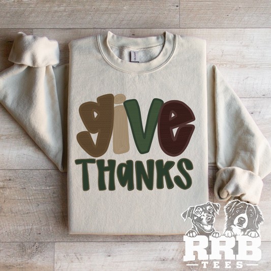 Give Thanks Graphic Tee