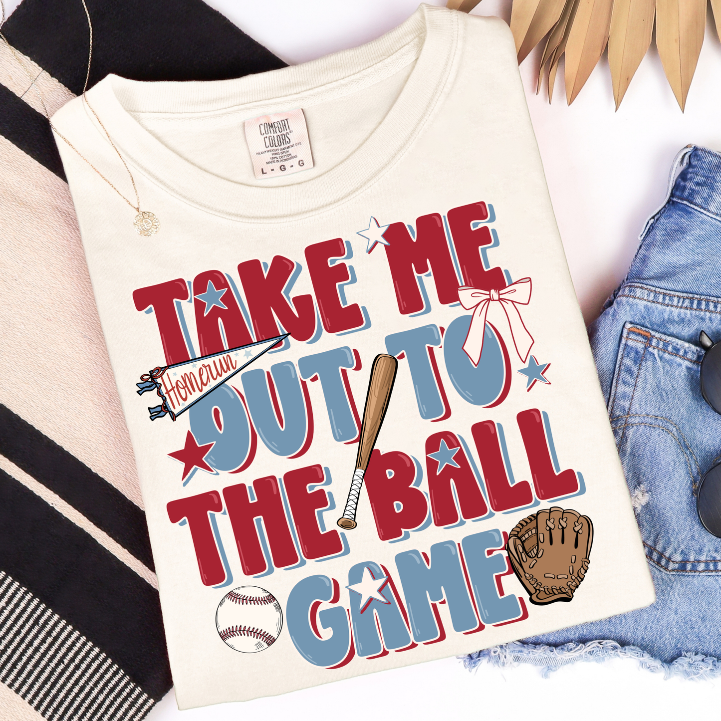 Take Me Out To The Ball Game Graphic Tee