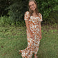 Kind Words Floral Midi Dress
