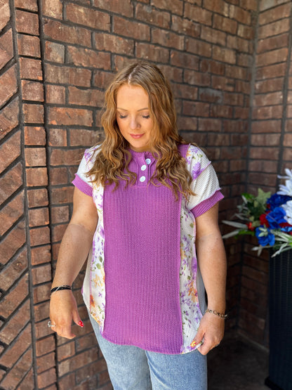 That Girl Henley Top