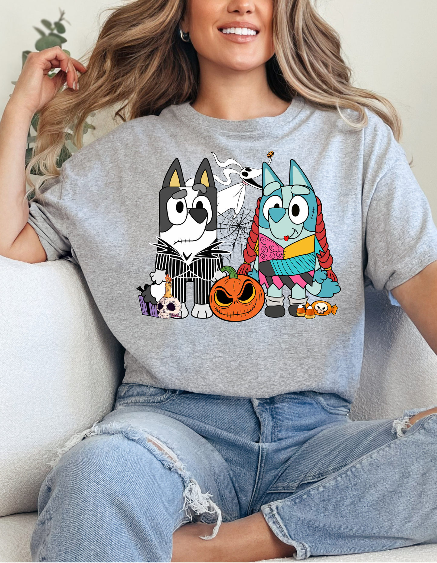 SCARY HALLOWEEN GRAPHIC TEE - 64