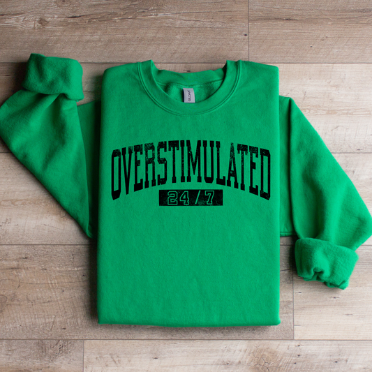 Overstimulated 24/7 Graphic Tee