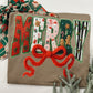 Merry Bow Crochet Graphic Tee