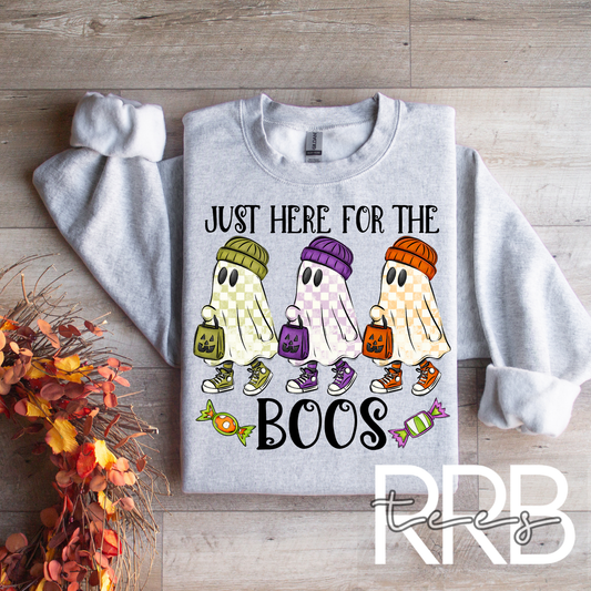 Just Here for the Boos Graphic Tee