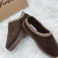 Never Better Slip On Booties - Brown