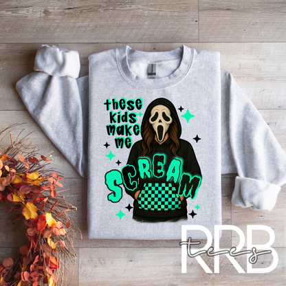These Kids Make Me Scream Graphic Tee