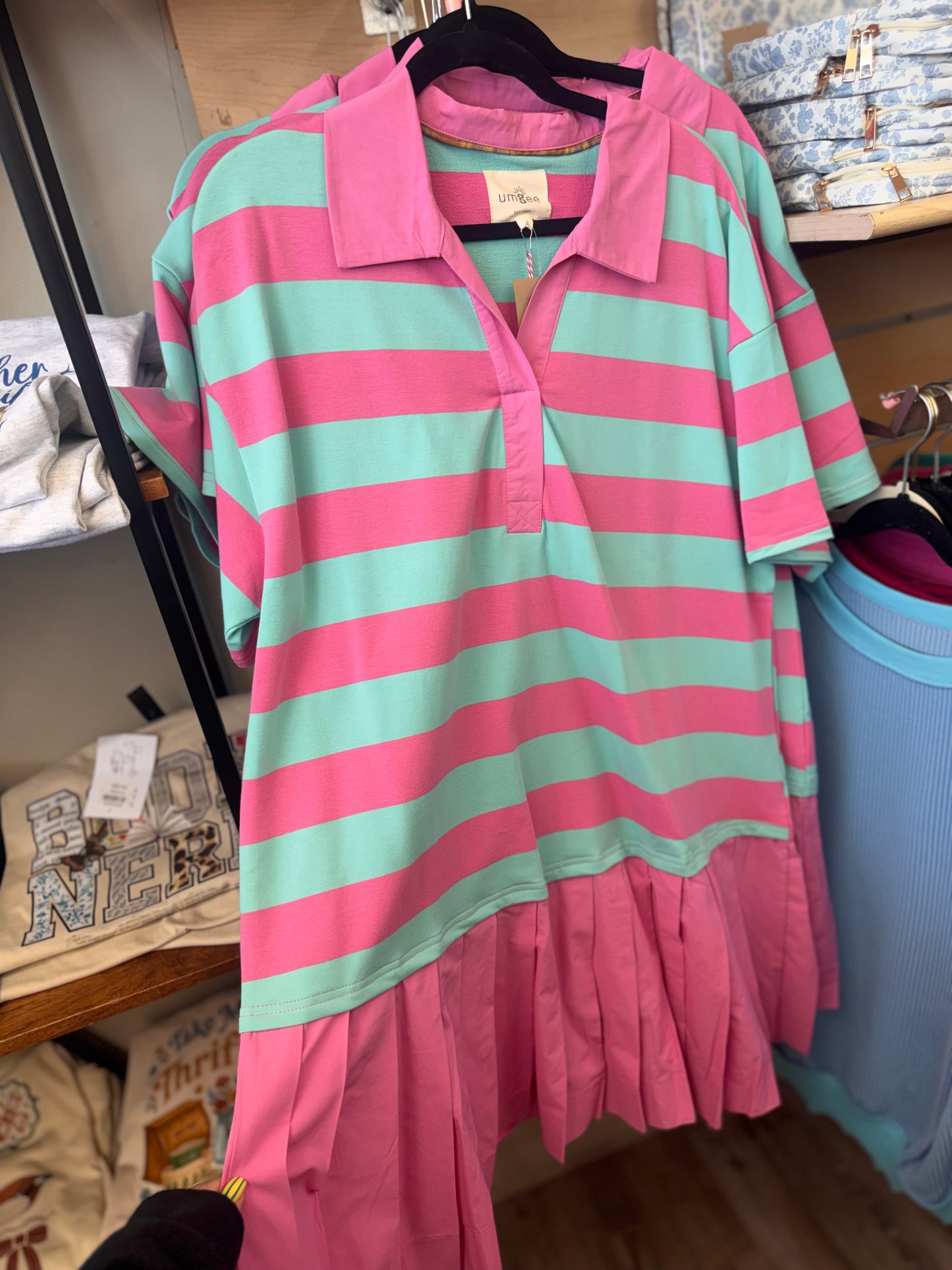 Tennis Queen Dress - Mint