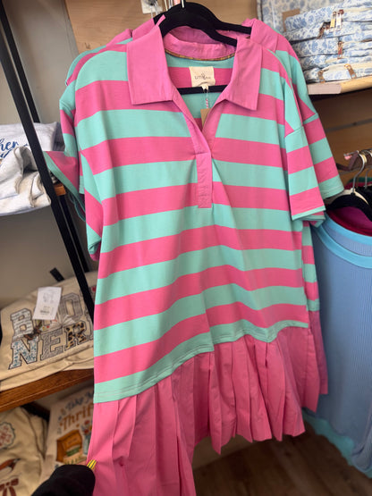 Tennis Queen Dress - Mint