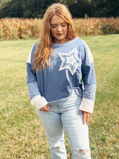 Believe It Star Long Sleeve Top