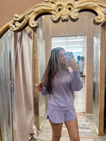Cozy Cabin 2 Piece Set - Lavender