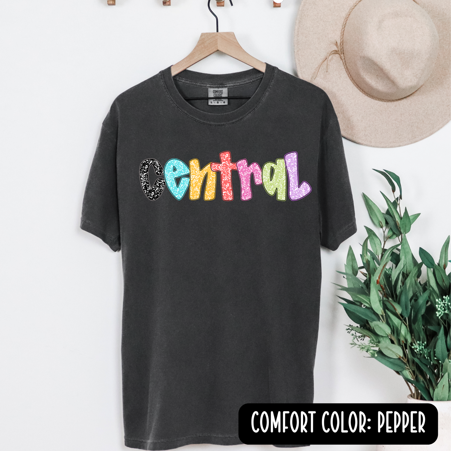 Notebook Scribbles Custom Name Graphic Tee