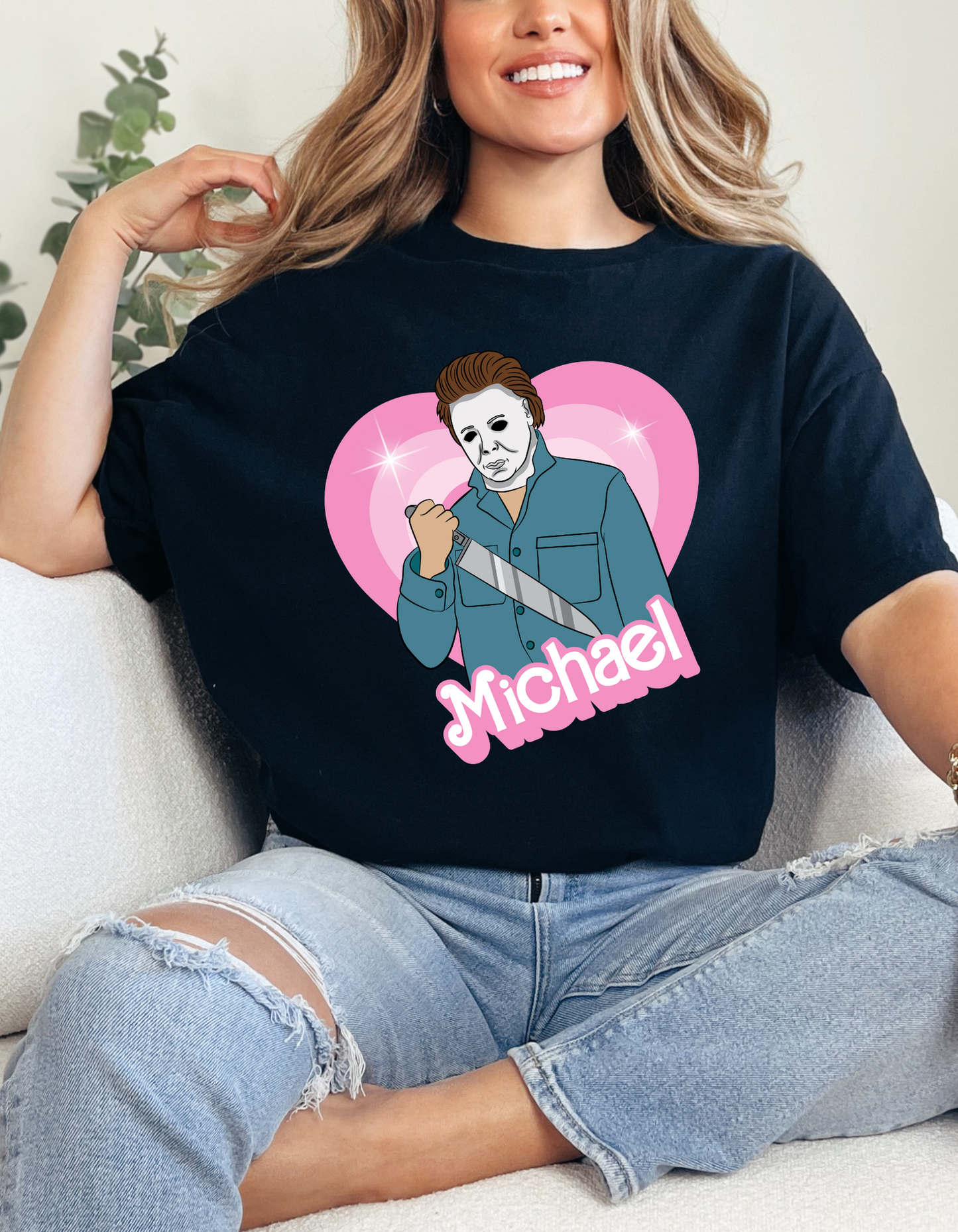 SCARY HALLOWEEN GRAPHIC TEE - 5