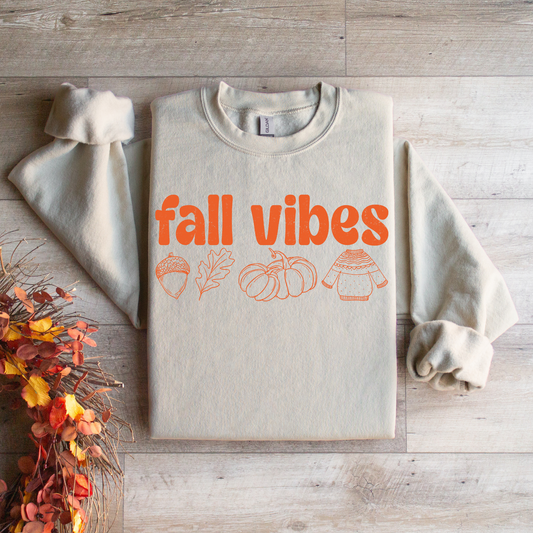 Fall Vibes Retro Graphic Tee