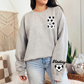Custom Sports Number Crewneck Sweatshirt