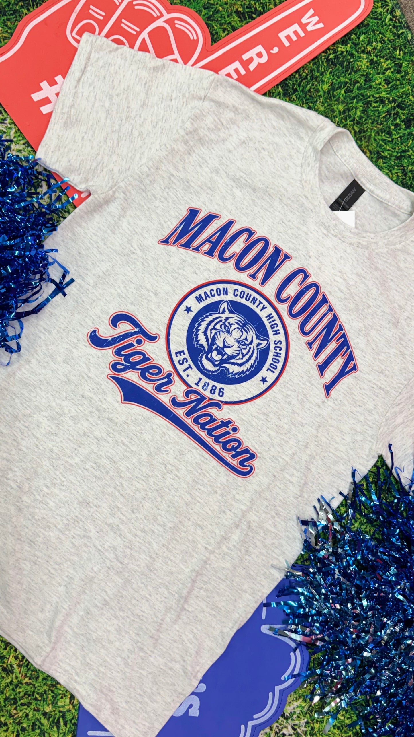 Macon County Tiger Nation Graphic Tee
