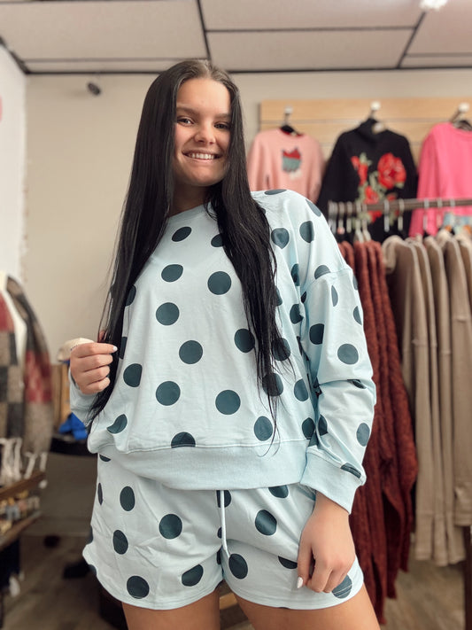 True Love Polka Dot 2 Piece Set