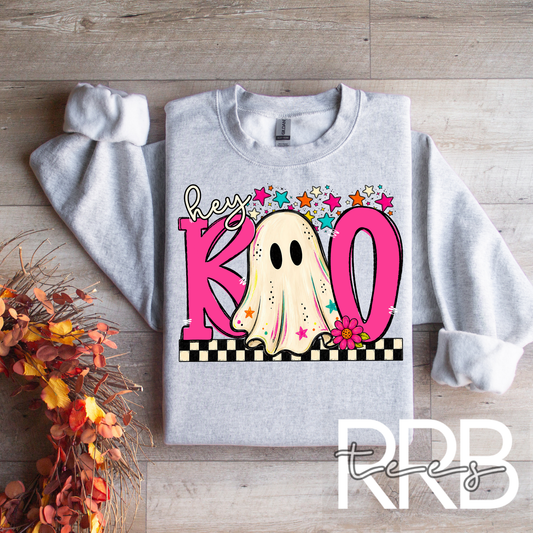 Hey BOO Bright Graphic Tee