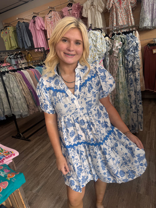 Boarder Horizons Maxi Dress