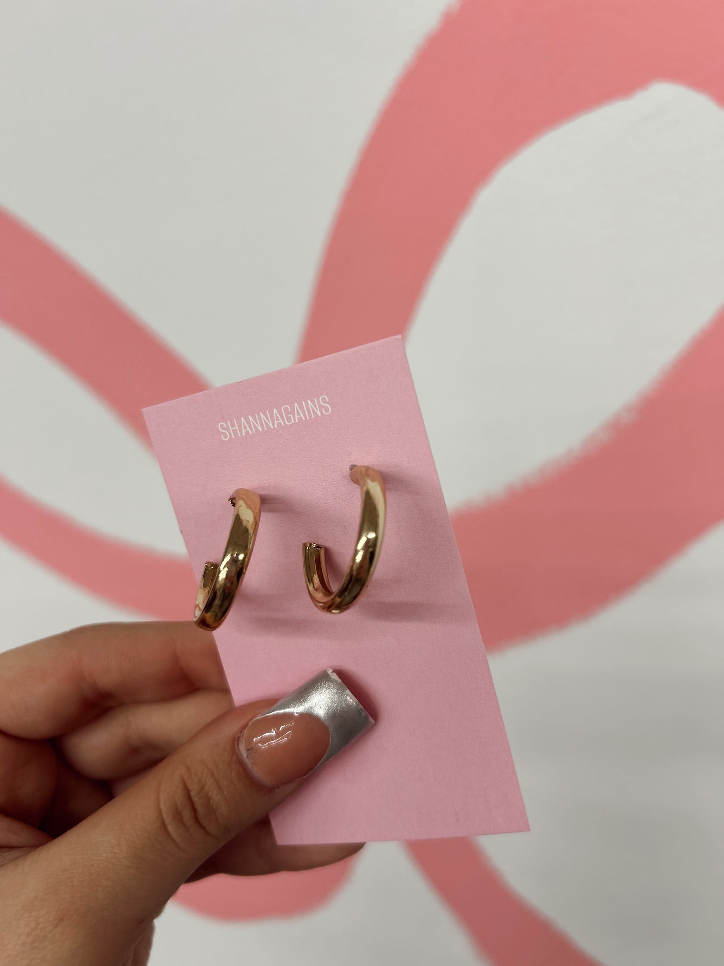 Medium Gold Earrings (14)