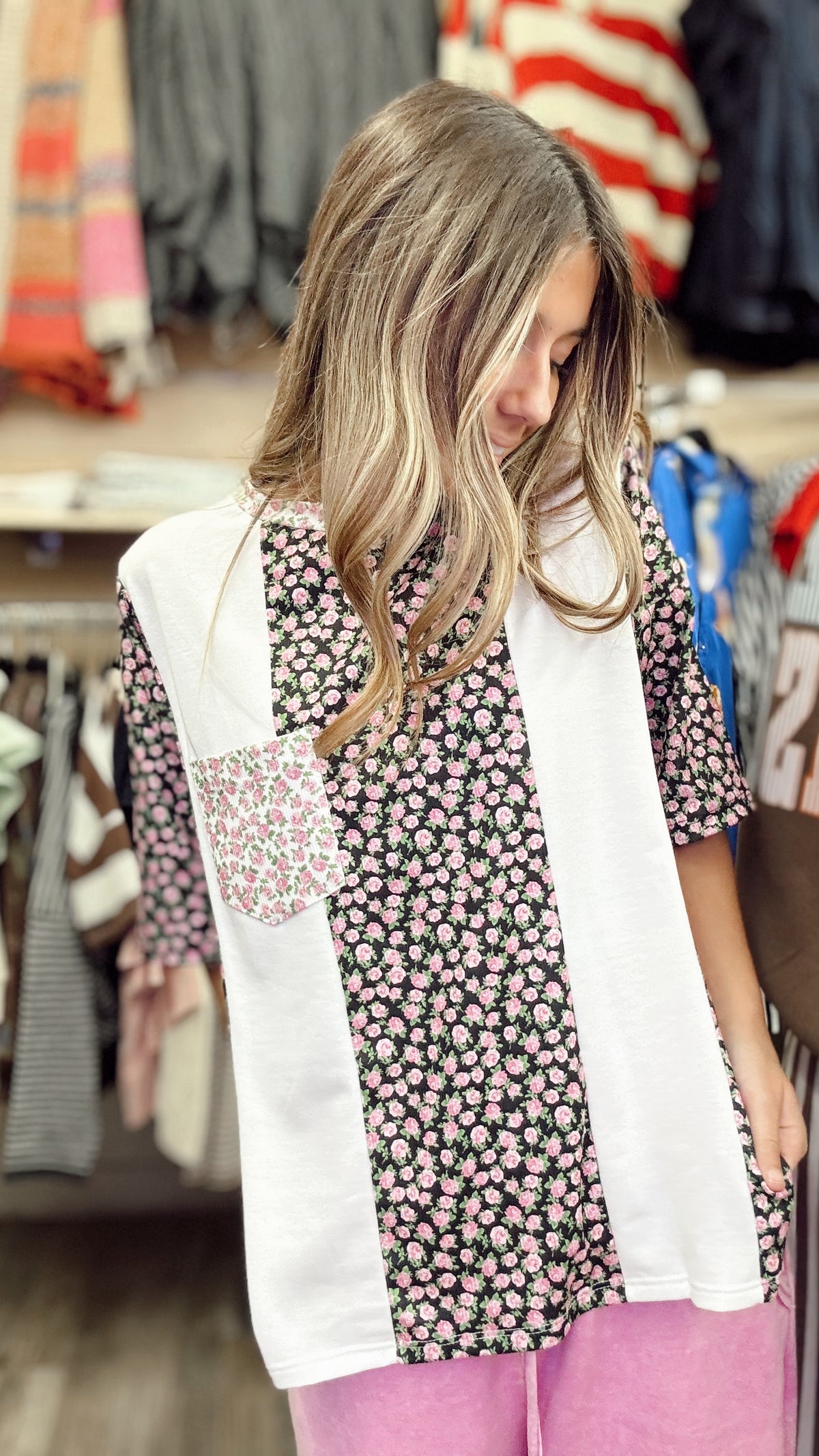 Walking On Sunshine Oversized Top