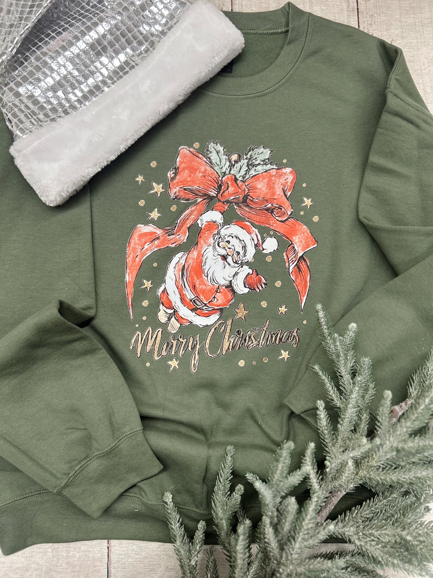 Merry Christmas Santa Graphic Tee