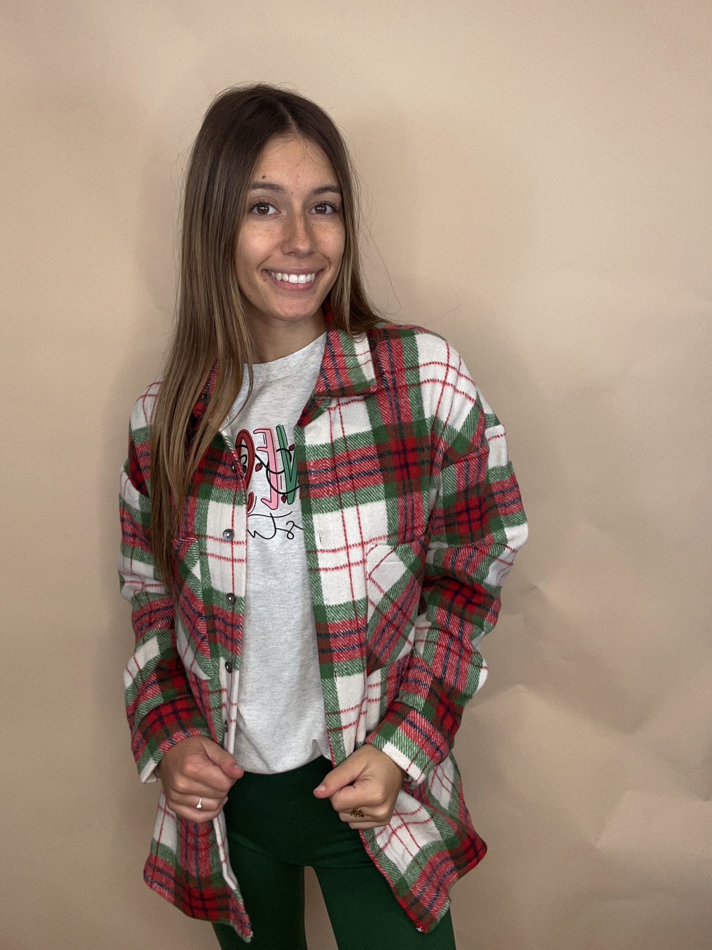 Happy Holidays Shacket