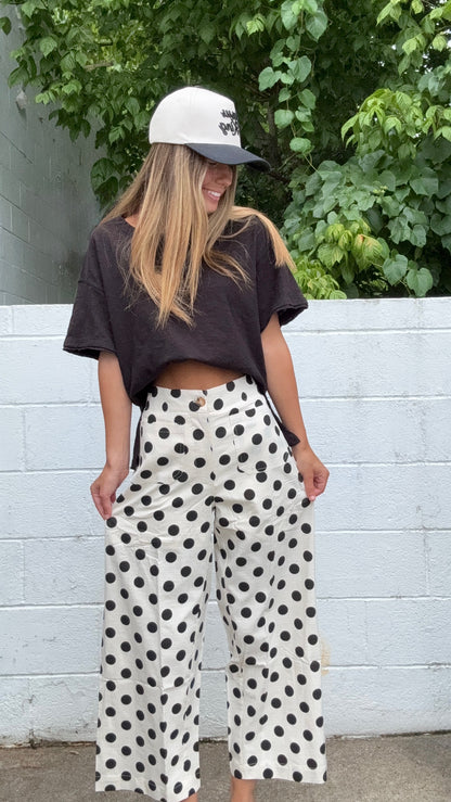Classic Charm Wide Leg Pants
