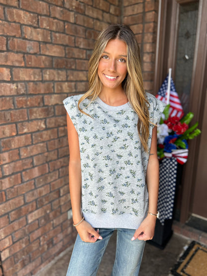 Backroad Harmony Floral Top
