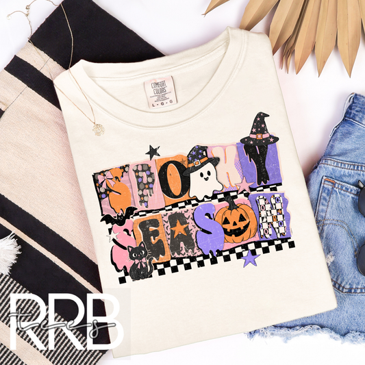 Spooky Season Ransom Graphic Tee