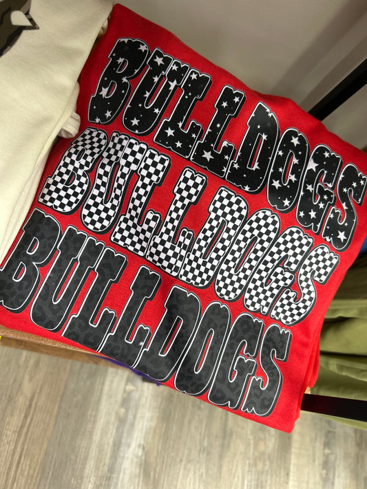 Bulldogs x3 Graphic Tee