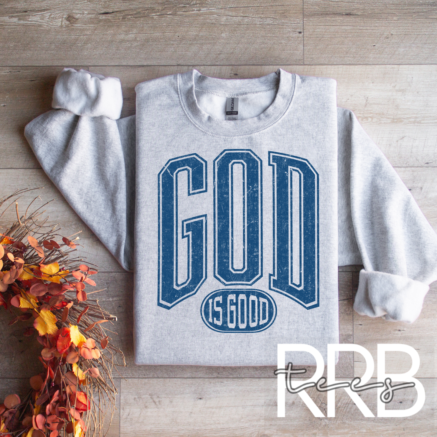 God is Good University Style Graphic Tee