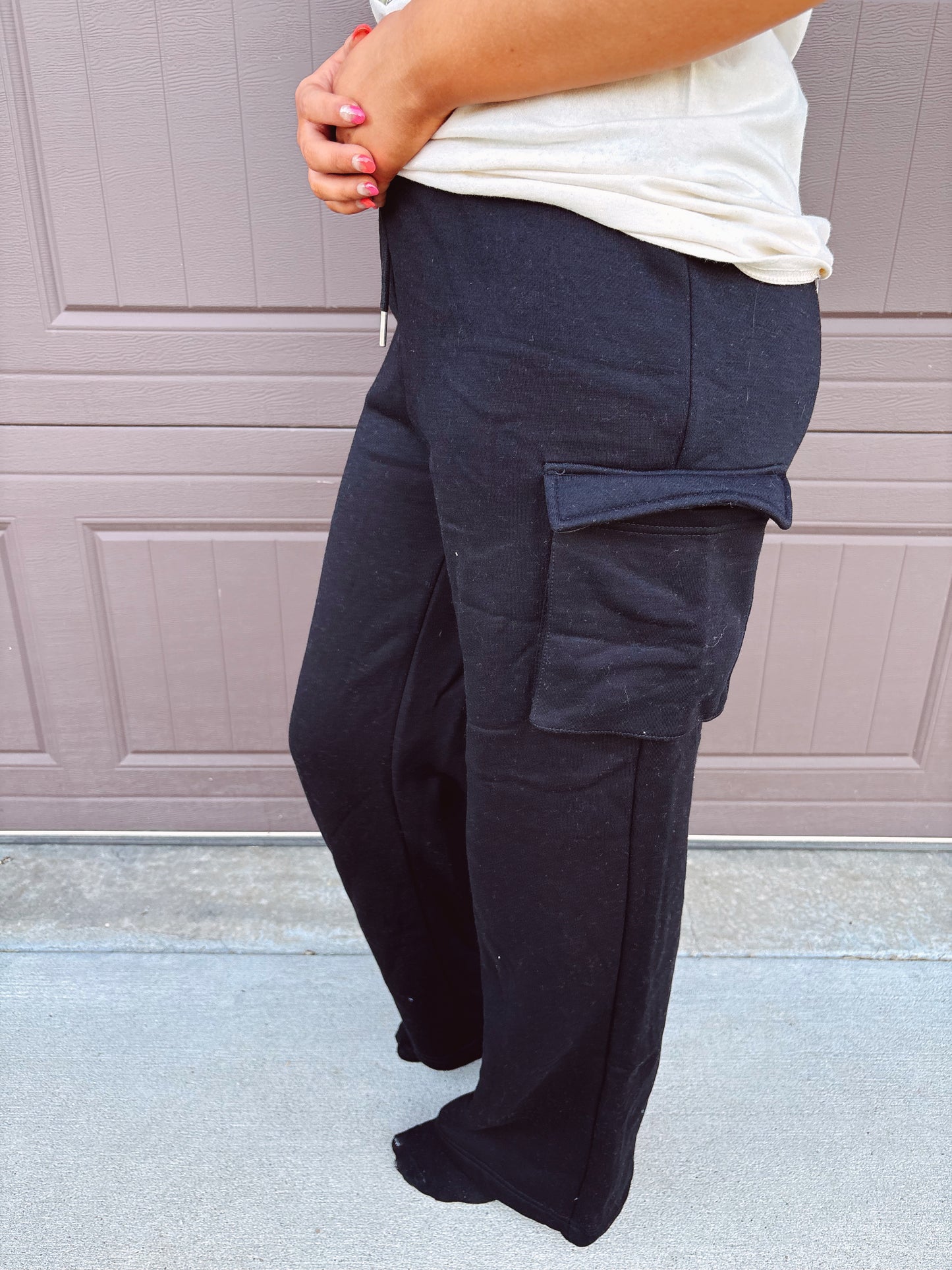 Snuggle Season Sweatpants - Black