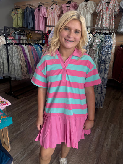Tennis Queen Dress - Mint