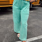 Daydreaming Girl Mineral Wash Cargo Pants