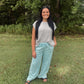 Change My Mind Sweatpants - Dusty Teal