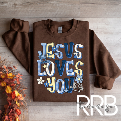 Jesus Loves Daisies Graphic Tee