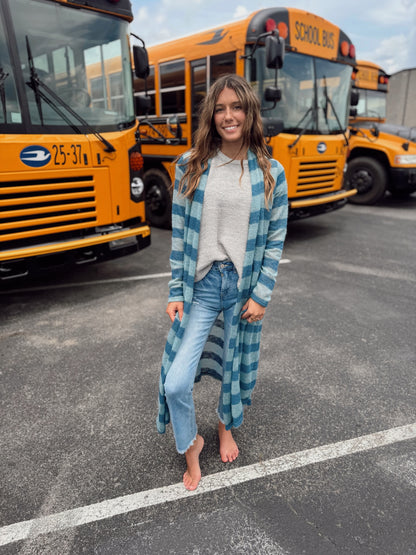 Gettin' Gone Sweater Top - Grey