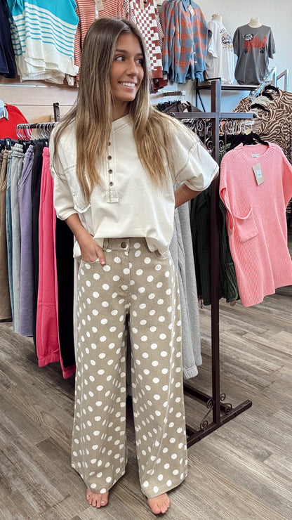 Let's Have Fun Polka Dot Pants