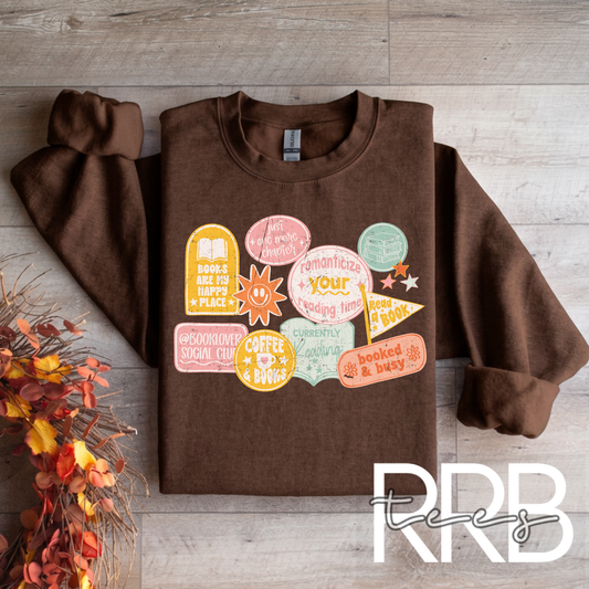 Bookish Bubbles Graphic Tee